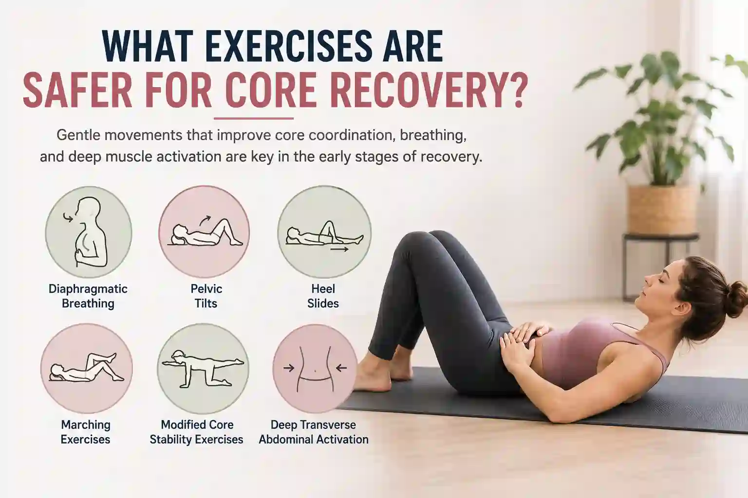 What Exercises Are Safer for Core Recovery Rhyl